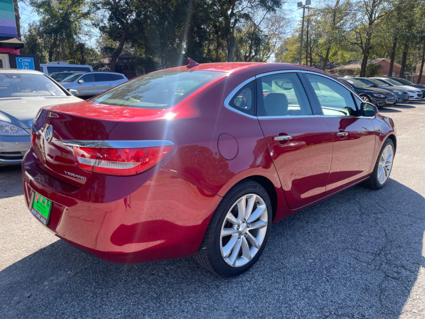 2012 RED BUICK VERANO CONVENIENCE GROUP (1G4PR5SK2C4) with an 2.4L engine, Automatic transmission, located at 5103 Dorchester Rd., Charleston, SC, 29418-5607, (843) 767-1122, 36.245171, -115.228050 - Photo#6